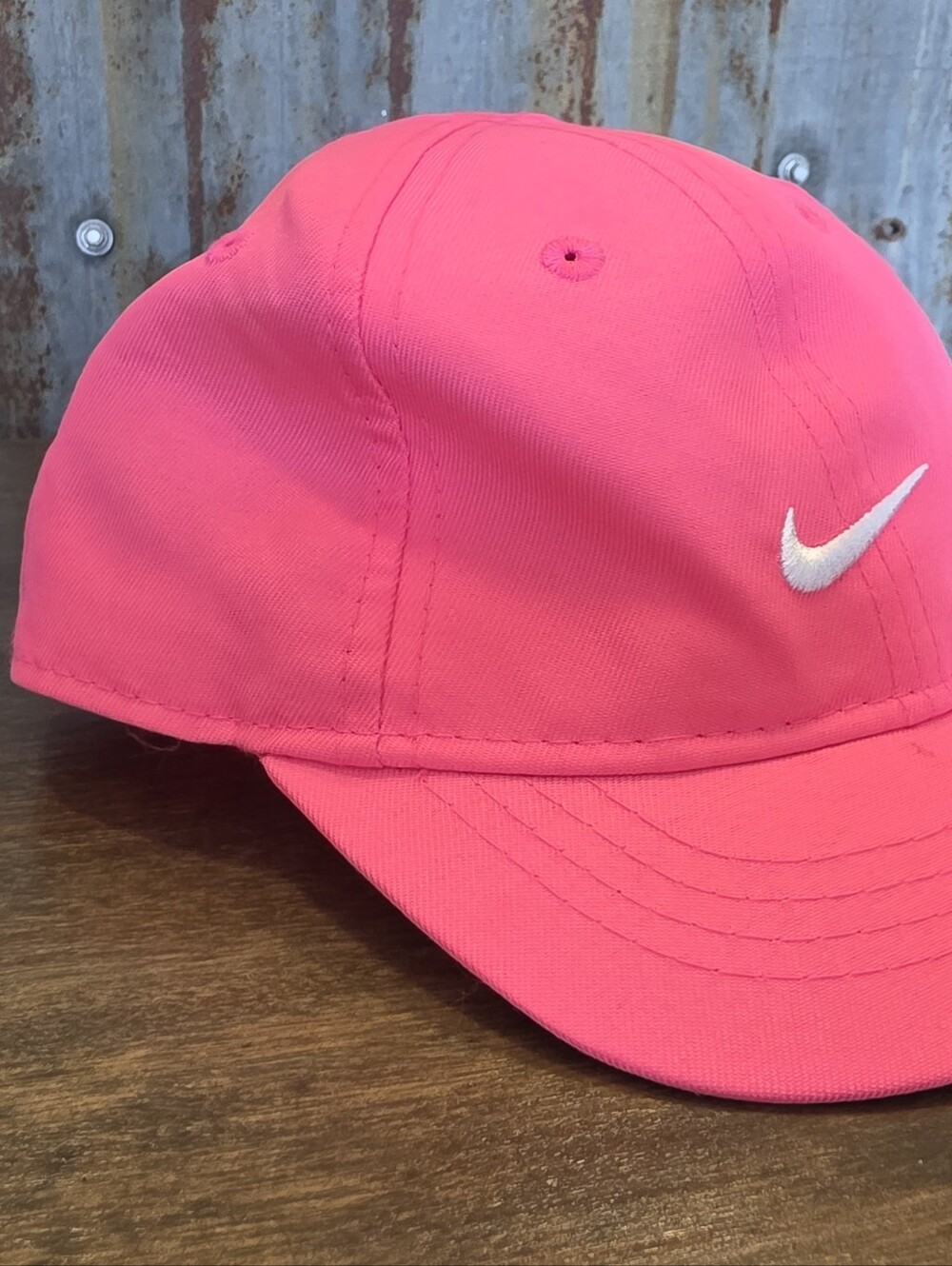 Nike Hot Pink Infant Adjustable Swoosh Baseball CapNike infant